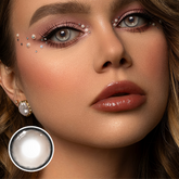 Lentes de contato coloridas Linette Milk Brown